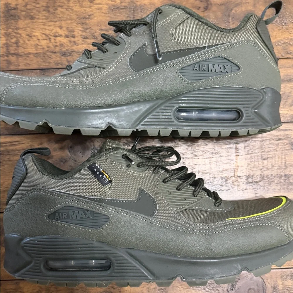 Nike Men’s Air Max 90 Surplus ‘Cargo Khaki’ - Picture 4 of 7